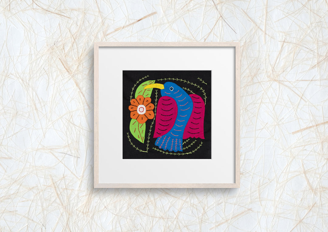Pink And Blue Hummingbird Molita