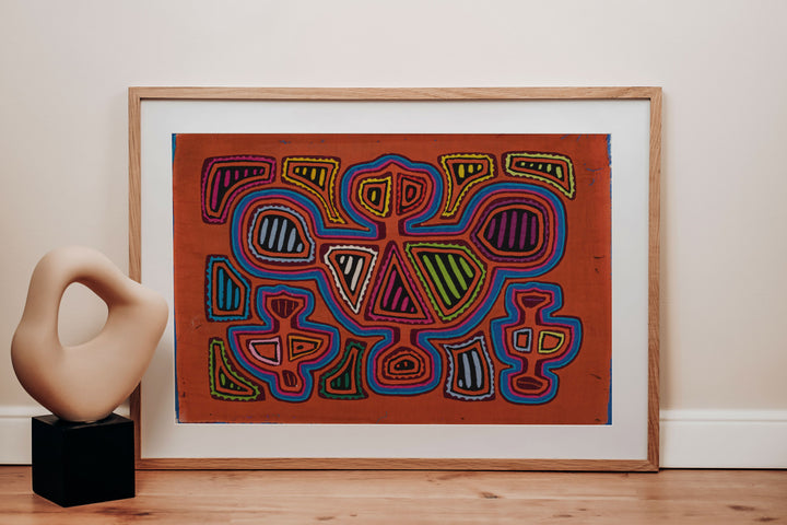 Orange Blue Space Craft Mola