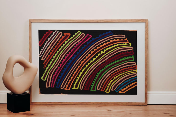 Tropical Rainbow Colors Mola