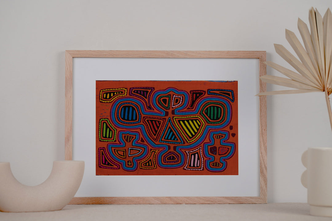 Orange Blue Flying Saucer Mola