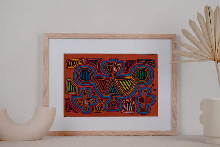 Orange Blue Flying Saucer Mola
