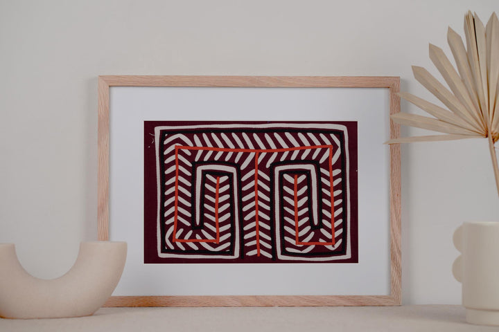 Hermit Crab Sand Print Two Mola
