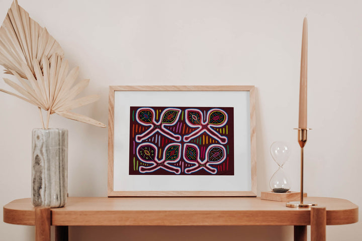 Rainbow Crossed Tennis Racket Mola