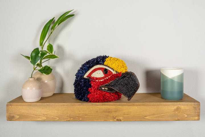 Male Eclectus Parrot Mask