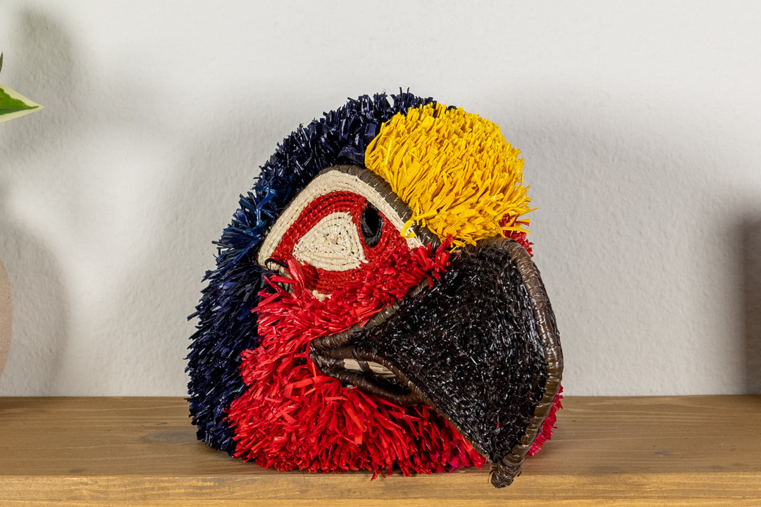 Male Eclectus Parrot Mask
