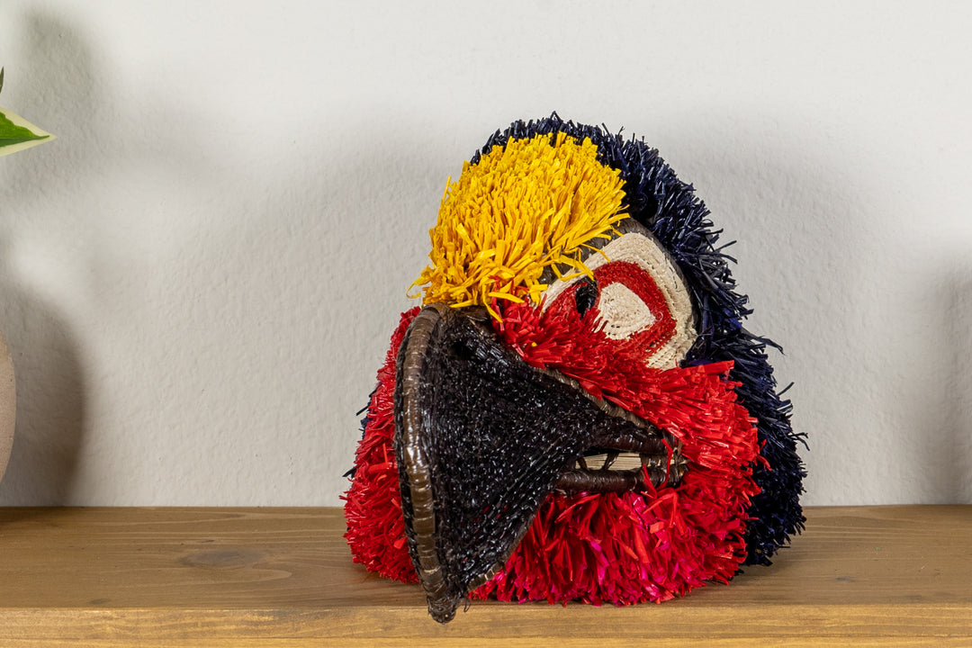 Male Eclectus Parrot Mask