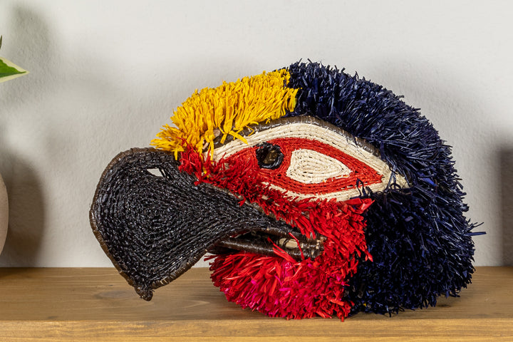 Male Eclectus Parrot Mask