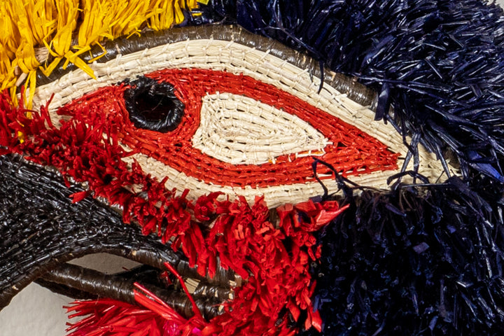 Male Eclectus Parrot Mask