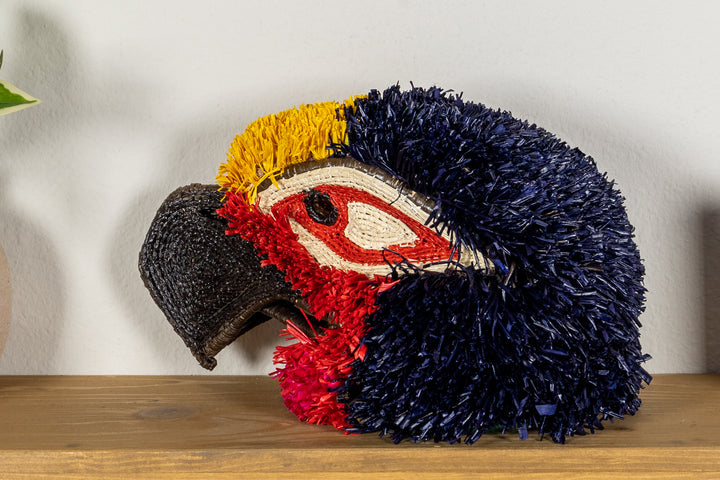 Male Eclectus Parrot Mask