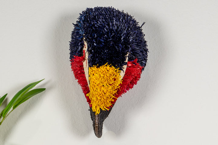 Male Eclectus Parrot Mask