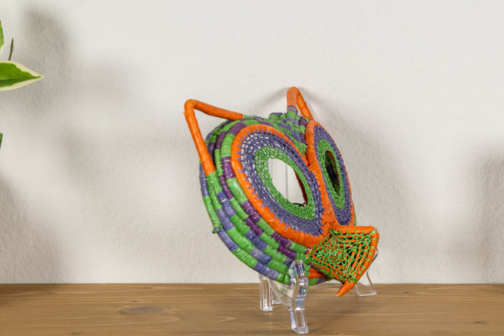 Purple Shock Owl Mask