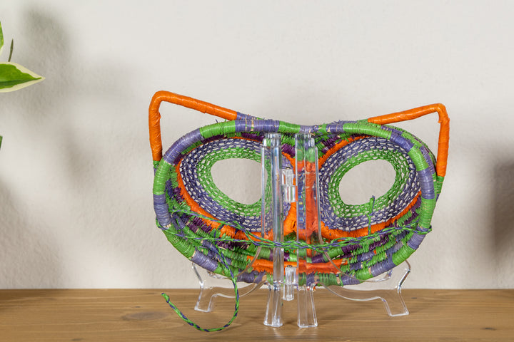 Purple Shock Owl Mask