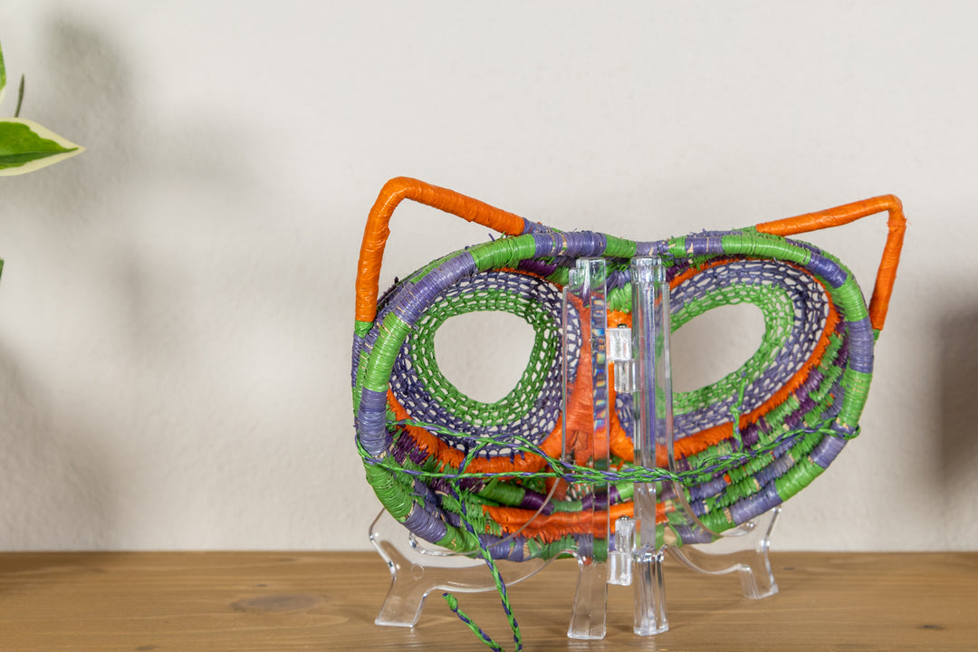 Purple Shock Owl Mask