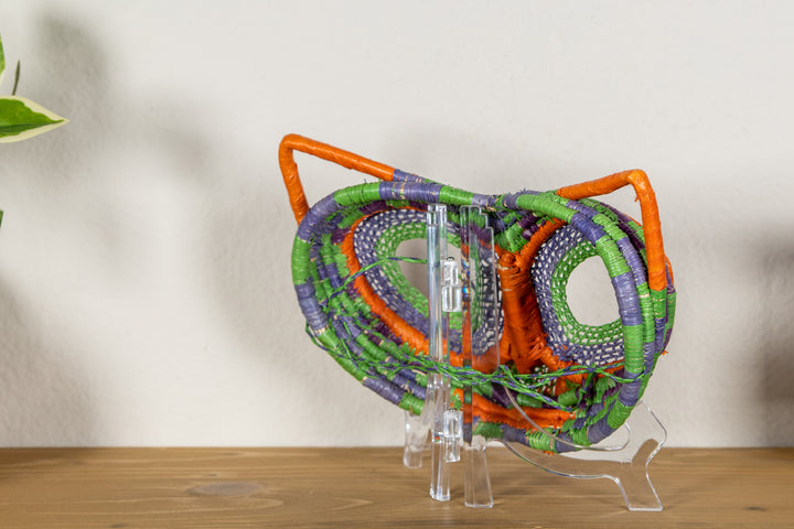 Purple Shock Owl Mask