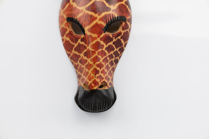 Small Giraffe African Mask