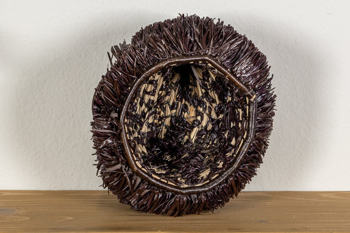 Black Howler Monkey Hand Woven Mask