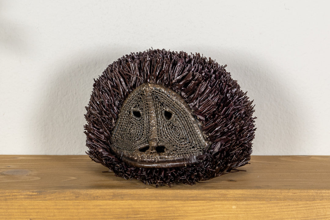 Black Howler Monkey Hand Woven Mask