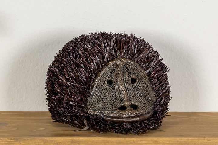 Black Howler Monkey Hand Woven Mask