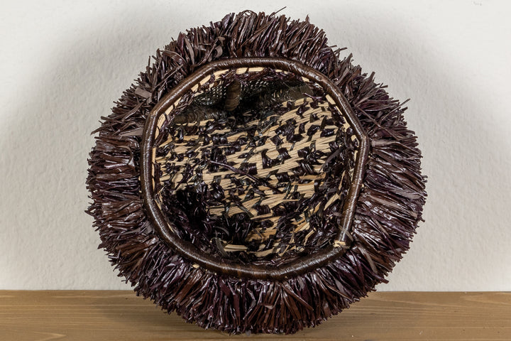 Black Howler Monkey Hand Woven Mask