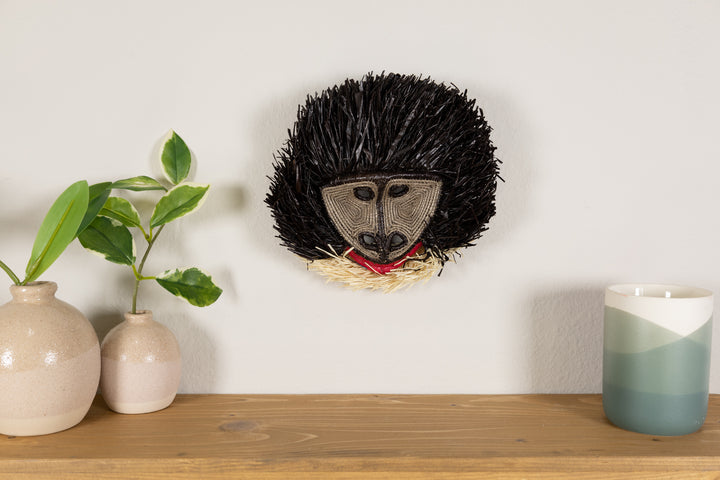Black Snub-Nosed Monkey Mask