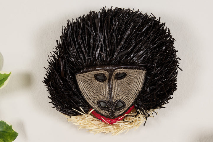 Black Snub-Nosed Monkey Mask