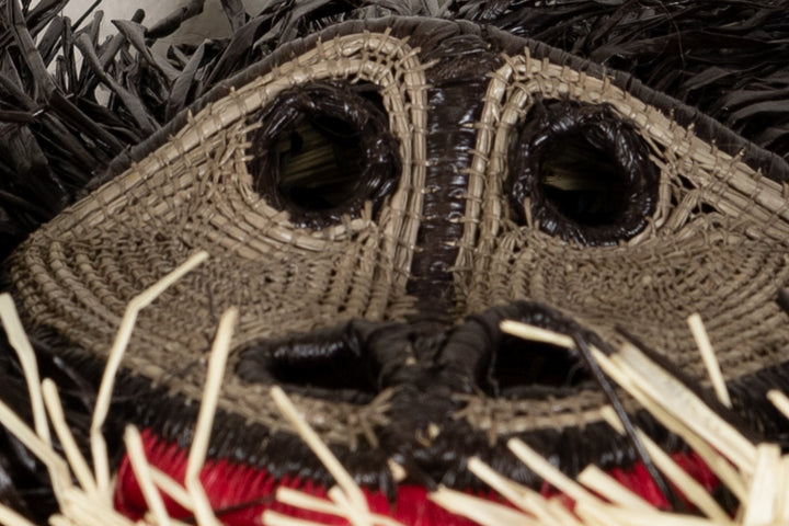 Black Snub-Nosed Monkey Mask