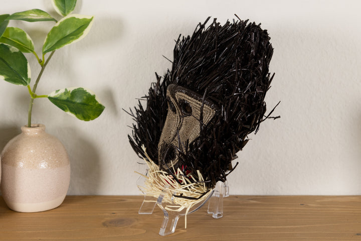 Black Snub-Nosed Monkey Mask