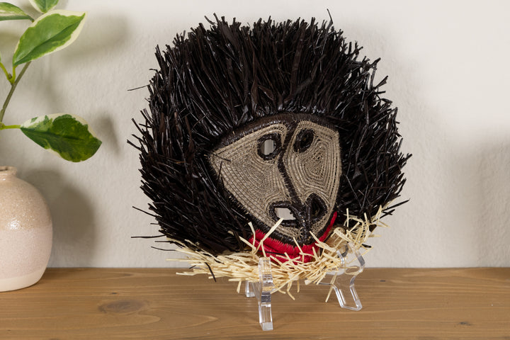 Black Snub-Nosed Monkey Mask
