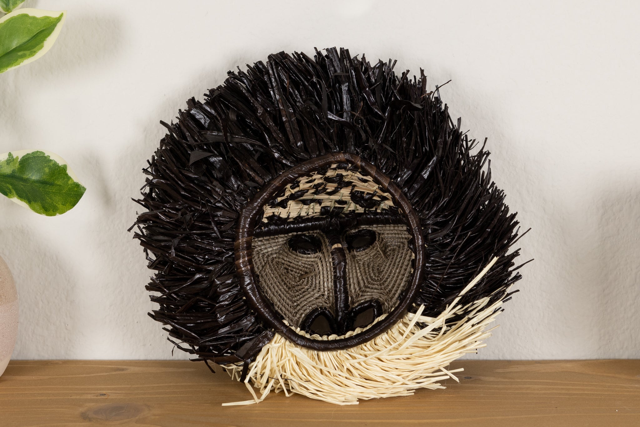 Black Snub-Nosed Monkey Mask