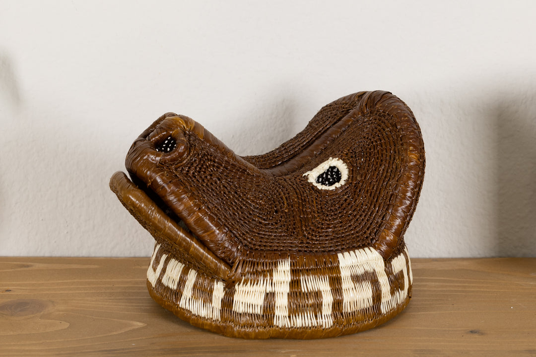 White Eye Brown Baboon Monkey Mask
