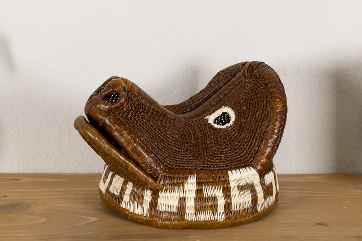 White Eye Brown Baboon Monkey Mask