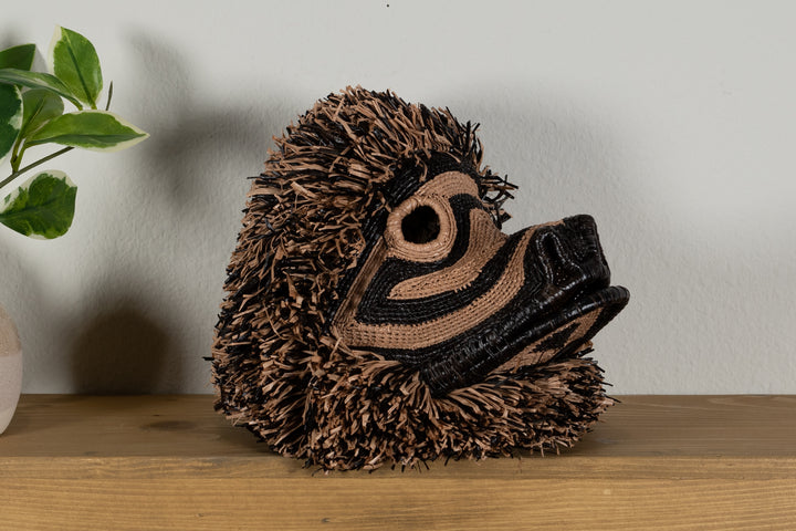 Brown Poodle Dog Mask