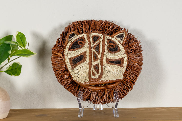 Brown Olive Baboon Mask