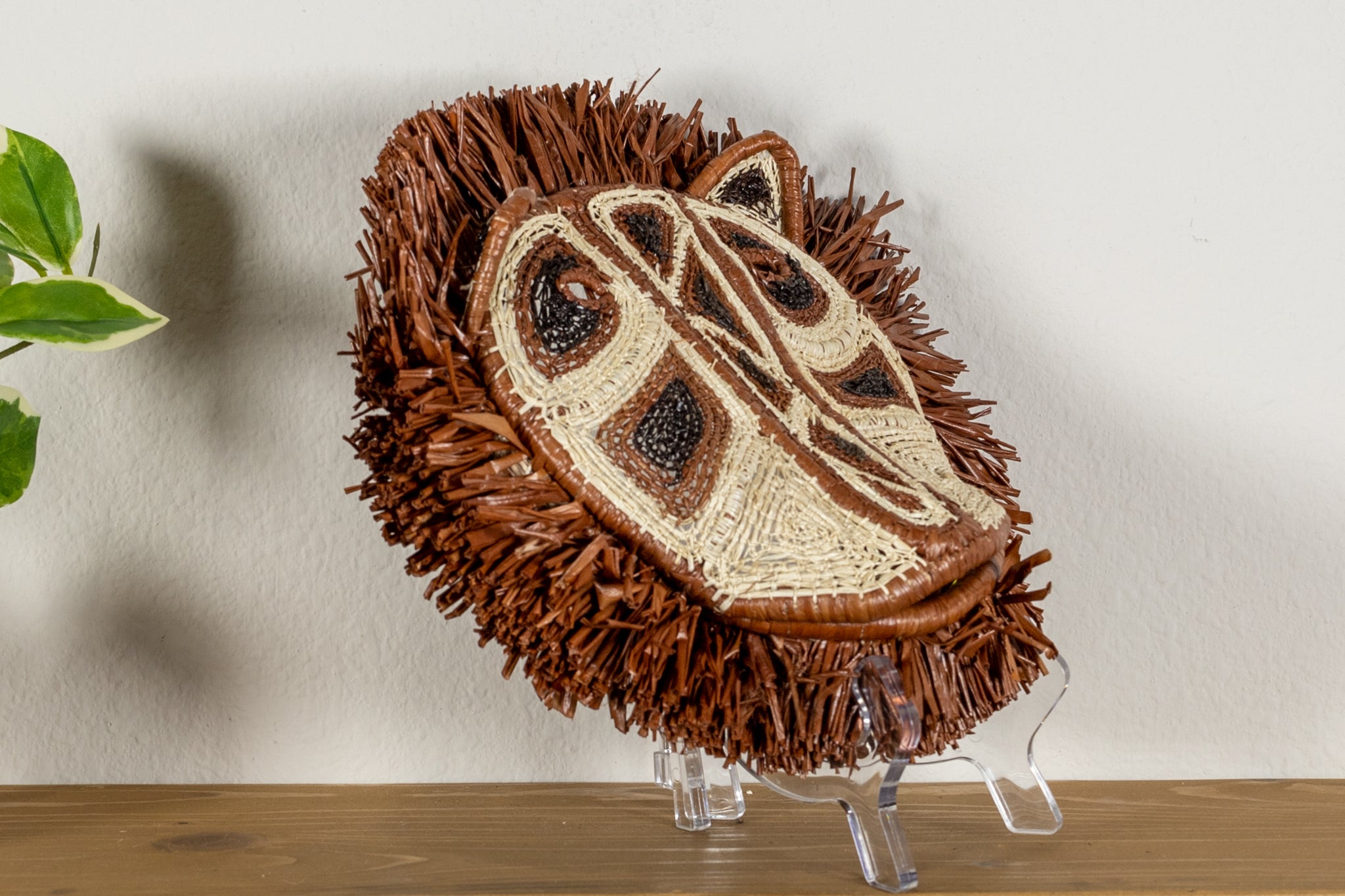 Brown Olive Baboon Mask