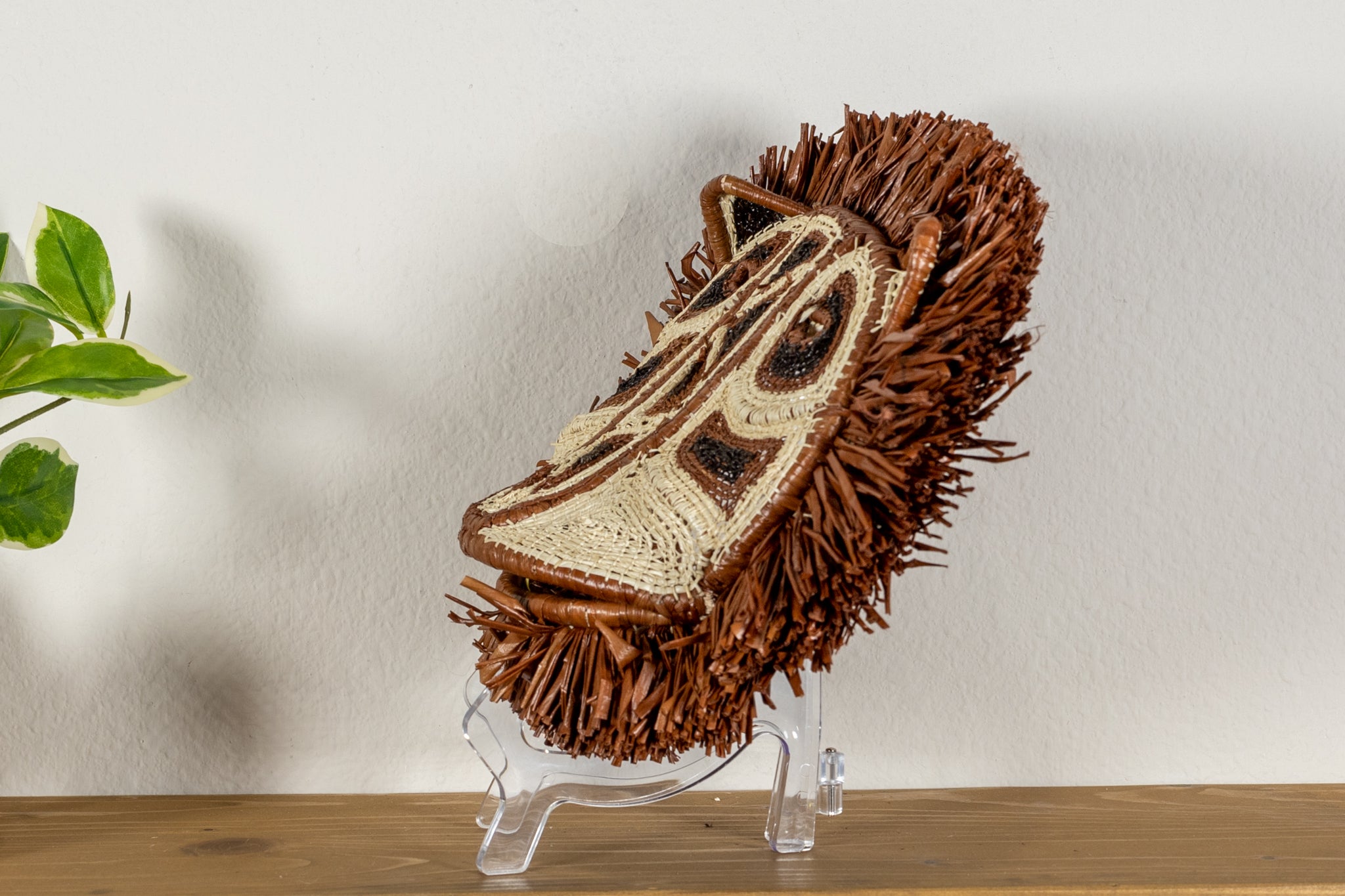 Brown Olive Baboon Mask