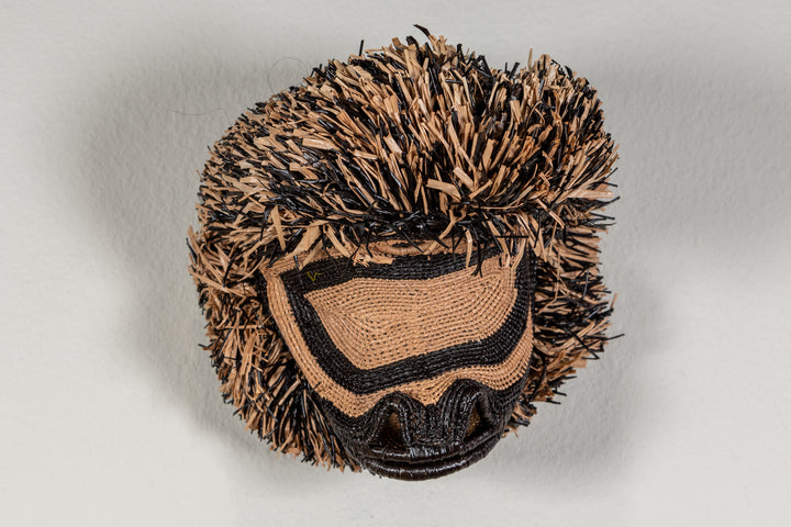 Black and Brown Spider Monkey Mask