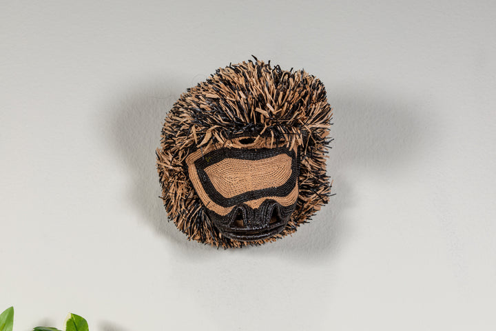 Black and Brown Spider Monkey Mask