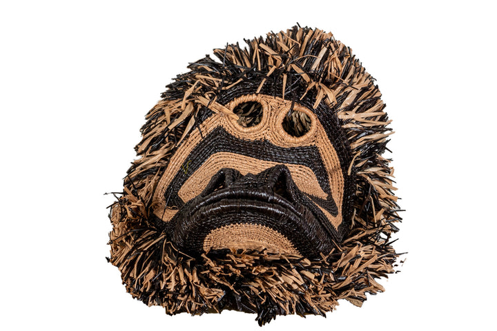 Black and Brown Spider Monkey Mask