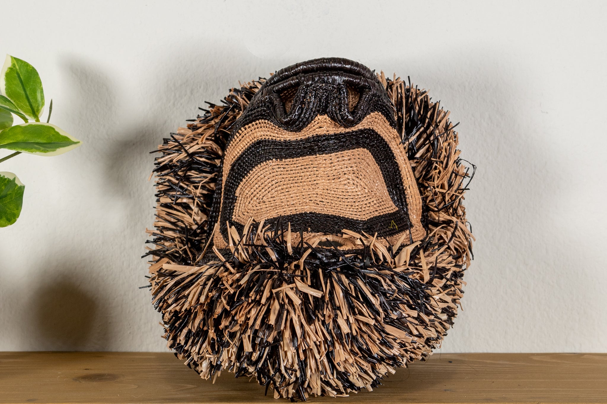 Black and Brown Spider Monkey Mask