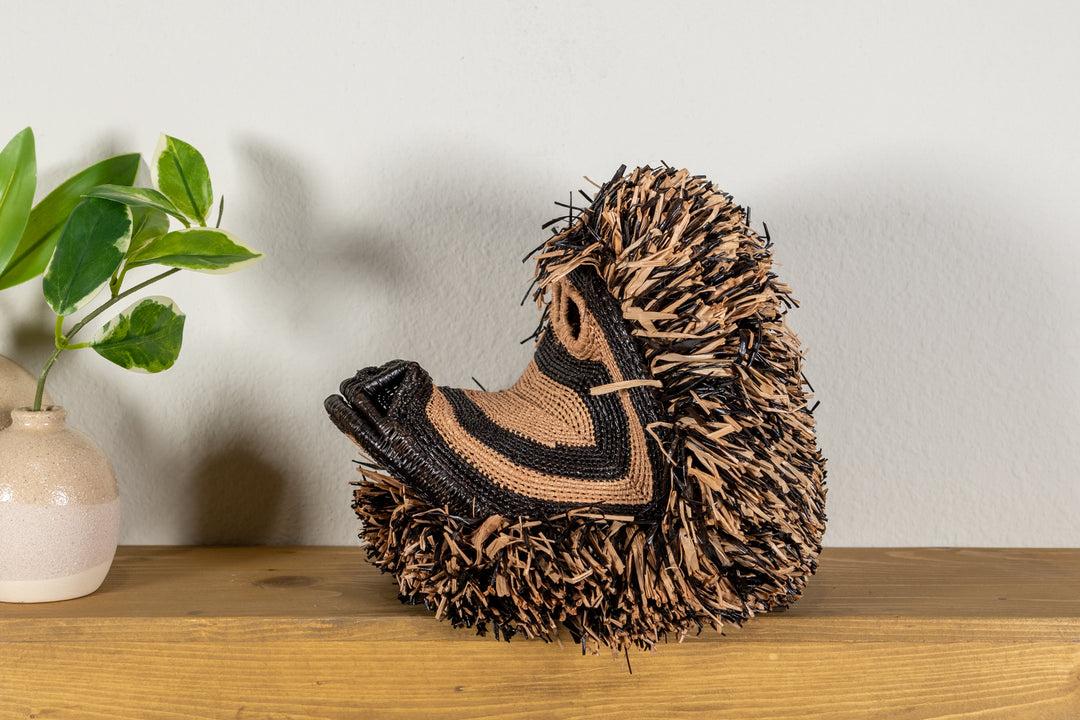 Black and Brown Spider Monkey Mask