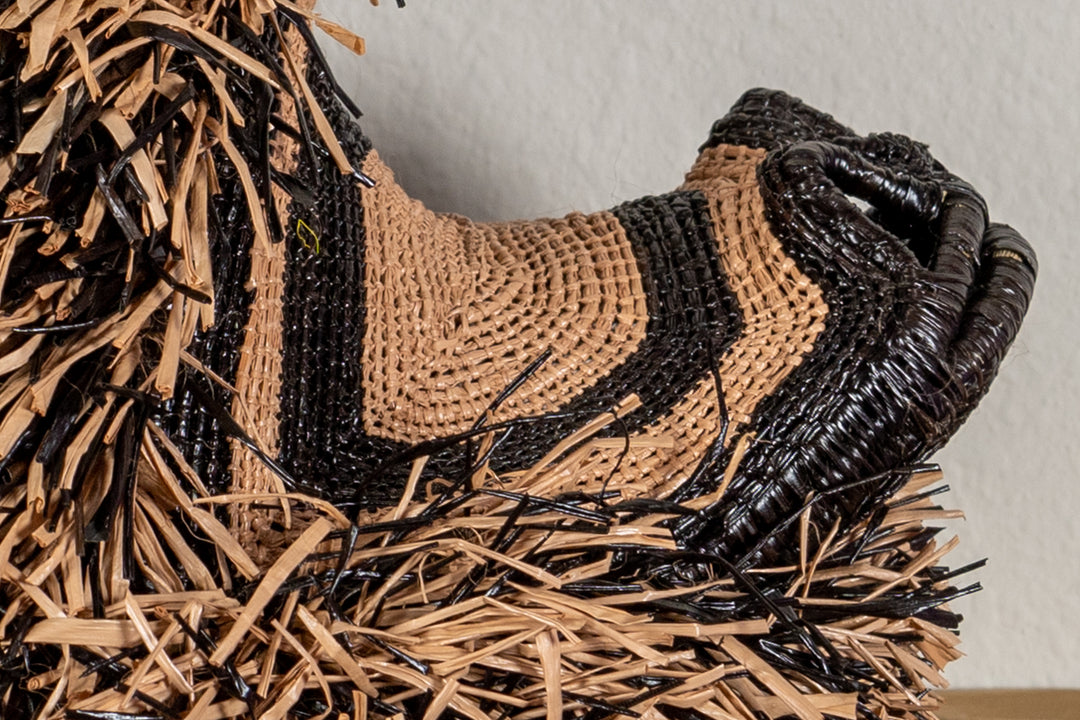 Black and Brown Spider Monkey Mask
