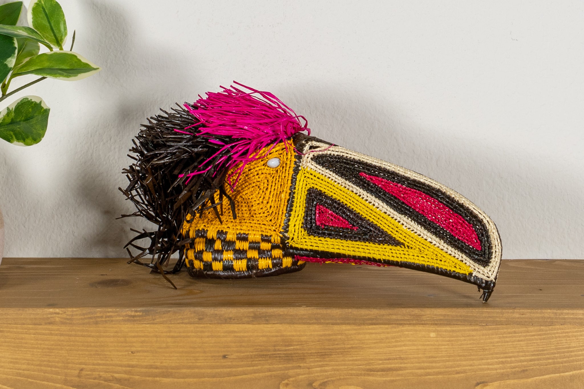 Yellow Eared Toucan Mask