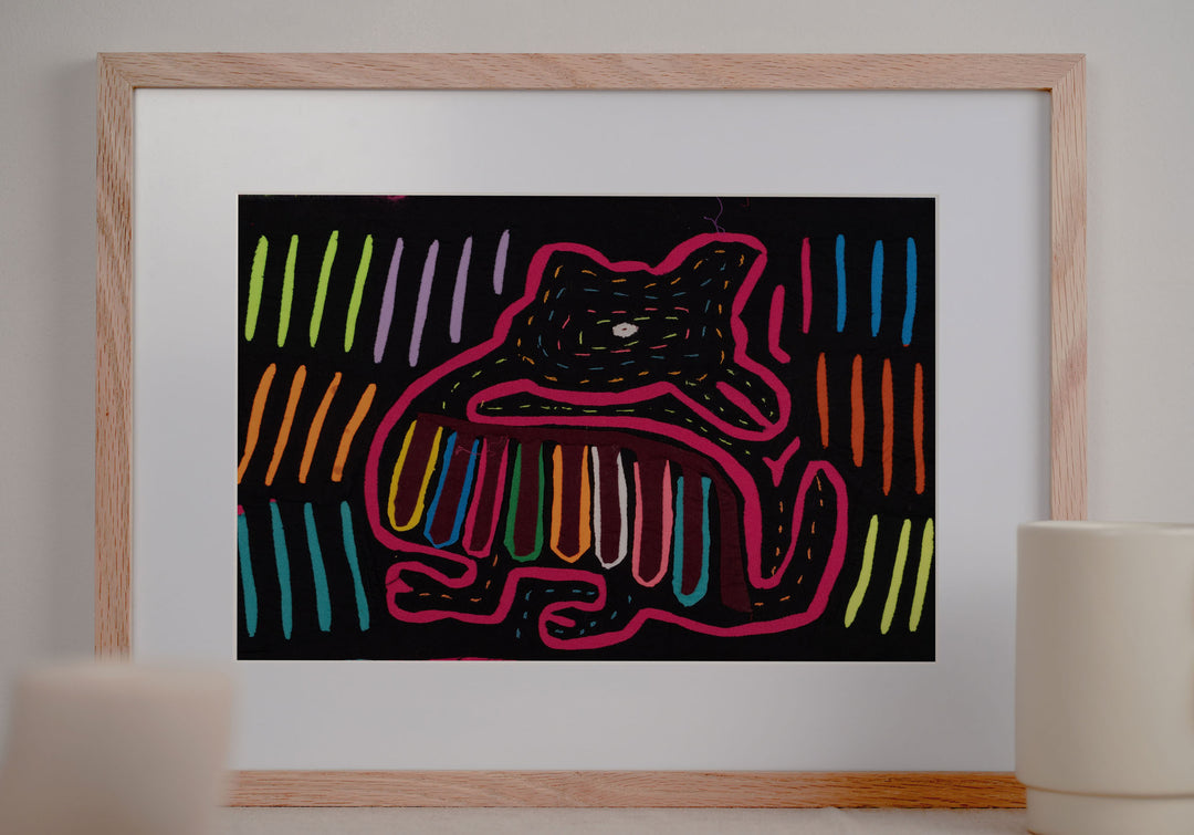 Pink Black Puppy Pooch Dog Mola