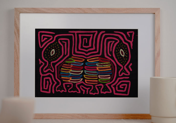 Rainbow Pink Geese Honking To Beat The Band Mola