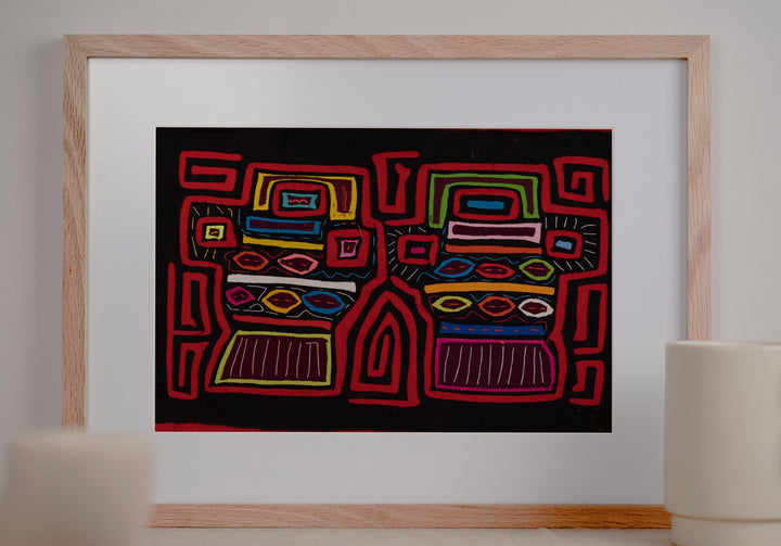 Red Black Honduran Anafre BBQ Mola
