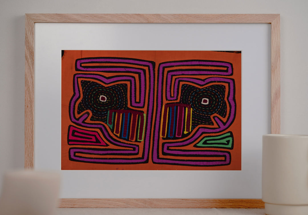 Purple and Orange Puppy Dog Mola
