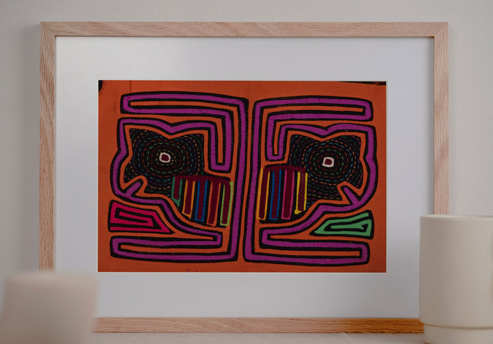 Purple and Orange Puppy Dog Mola
