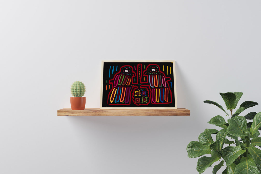 Rainbow Technicolor Bird Weathervane Mola