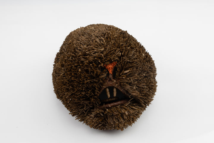 Wounaan Embera Hand Woven Chunga Beaver Mask Panama