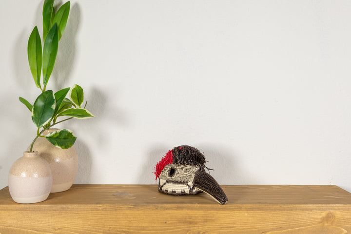 Masked Crimson Tanager Bird Mask